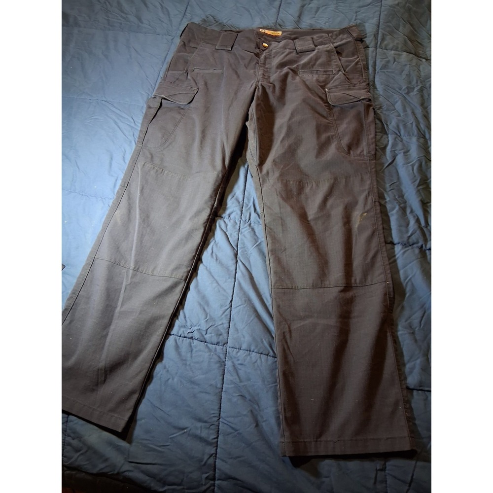 5.11 TACTICAL Workwear Cargo Pants Workwear Cotton Blend Navy Womens 18 Ripstop